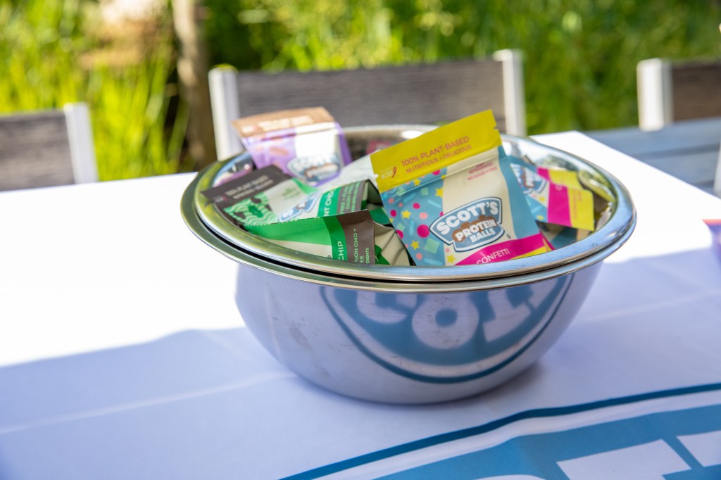 In-kind donor Scott's Protein Balls